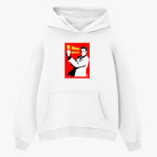 Толстовка худи оверсайз