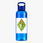 Прозрачная спортивная бутылка