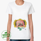 Женская футболка органик