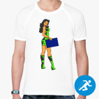 Мужская спортивная футболка