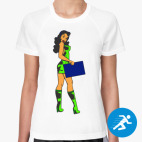 Женская спортивная футболка