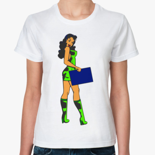 Классическая футболка Художница