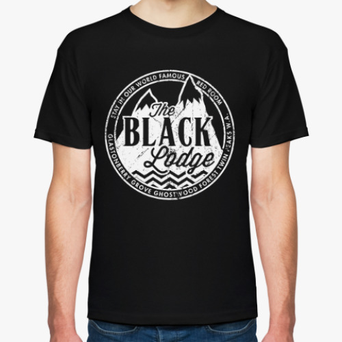 Футболка Твин Пикс. Чёрный Вигвам