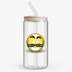 Банка с бамбуковой крышкой