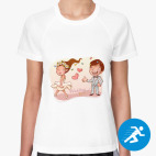 Женская спортивная футболка