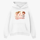 Толстовка худи оверсайз