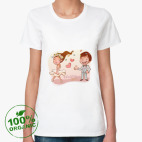 Женская футболка органик