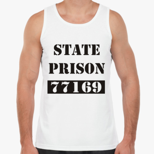 Майка с принтом State Prison 77163