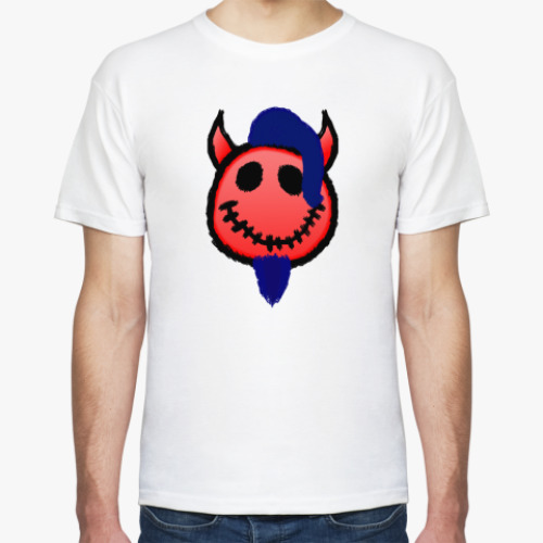 Футболка с принтом devil