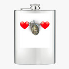 Фляжка стальная