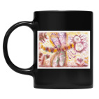 Кружка цветная UV-DTF