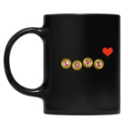 Кружка цветная UV-DTF