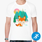 Мужская спортивная футболка