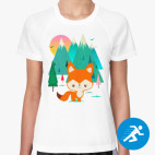 Женская спортивная футболка