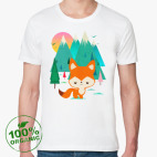 Мужская футболка органик