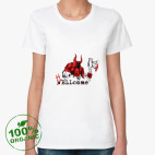 Женская футболка органик