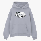 Толстовка худи оверсайз