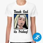 Женская спортивная футболка