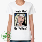 Женская футболка органик