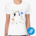 Женская спортивная футболка