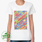 Женская футболка органик