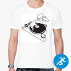 Мужская спортивная футболка