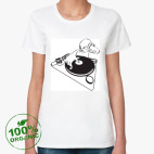 Женская футболка органик