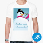 Мужская спортивная футболка