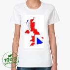 Женская футболка органик