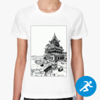 Женская спортивная футболка