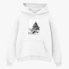 Толстовка худи оверсайз