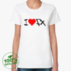 Женская футболка органик