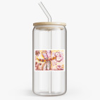 Банка с бамбуковой крышкой