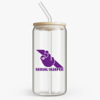 Банка с бамбуковой крышкой