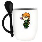 Кружка с ложкой