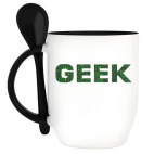 Кружка с ложкой