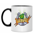 Кружка двухцветная