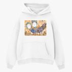 Толстовка худи оверсайз