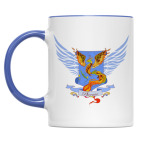 Двухцветная кружка Феникс