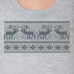 свитер с оленями