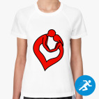 Женская спортивная футболка