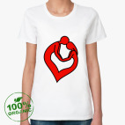 Женская футболка органик