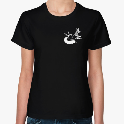 Женская футболка Скифский лис