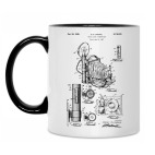 Кружка двухцветная