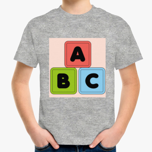 Детская футболка Toy cubes