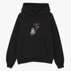 Толстовка худи оверсайз