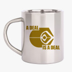 Кружка металлическая