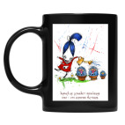 Кружка цветная UV-DTF