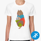 Женская спортивная футболка