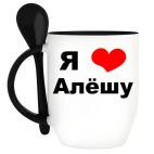 Кружка с ложкой